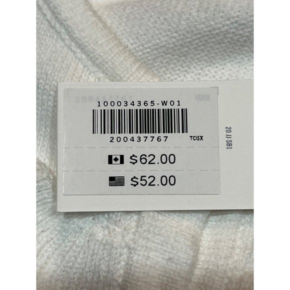 NWT JANIE AND JACK Baby Girl Cardigan Sweater 2T White Ruffle Button - Picture 4 of 5